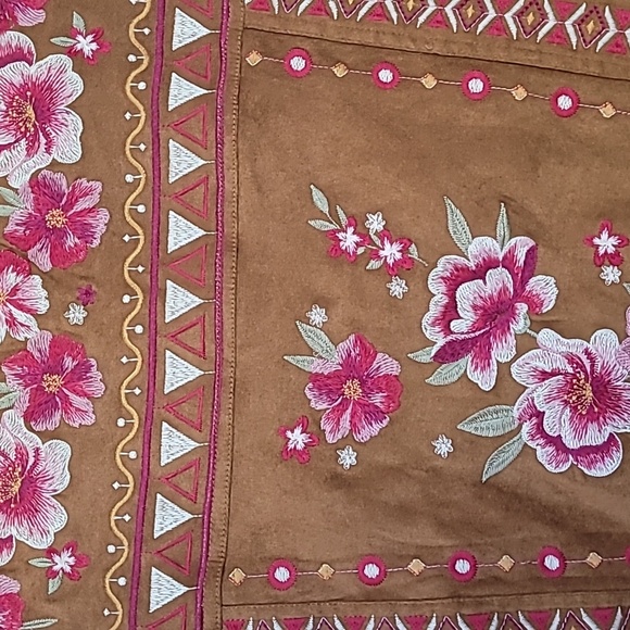 SAVANNAH JANE MEDIUM SUEDE EMBROIDERED JACKET - Picture 5 of 11